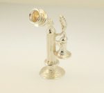 Vintage Sterling Silver Telephone Charm (12x26mm) - Image 2