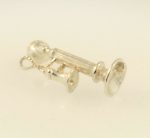 Vintage Sterling Silver Telephone Charm (12x26mm) - Image 3