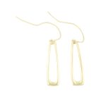 Sterling Silver Drop Earrings (7x23mm)