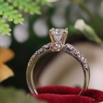 18Ct White Gold Brilliant Cut 1.20ct Diamond Solitaire w/ Accents Ring (Size K) - Image 11