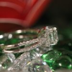 18Carat White Gold Diamond 0.75ct Solitaire & 0.26ct Accents Ring (Size L) 4x4mm Head - Image 13
