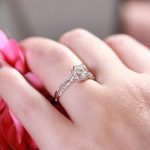 18Carat White Gold Diamond 0.75ct Solitaire & 0.26ct Accents Ring (Size L) 4x4mm Head - Image 5