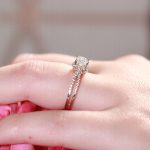 18Carat White Gold Diamond 0.75ct Solitaire & 0.26ct Accents Ring (Size L) 4x4mm Head - Image 15