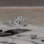 18Carat White Gold 0.61ct Diamond Solitaire w/ Accents Ring (Size L) 4x4mm Head - Image 14