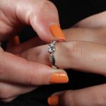 18Carat White Gold 0.46ct Diamond Solitaire w/ 0.09ct Accents Ring (Size H 1/2) 4.5mm Head - Image 19