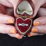 18Carat White Gold 0.46ct Diamond Solitaire w/ 0.09ct Accents Ring (Size H 1/2) 4.5mm Head - Image 13