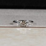 18Carat White Gold 0.70ct Diamond Solitaire Ring (Size I) 5.5mm Head - Image 7