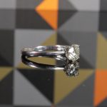 18Carat White Gold 0.70ct Diamond Solitaire Ring (Size I) 5.5mm Head - Image 11