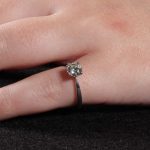 18Carat White Gold 0.70ct Diamond Solitaire Ring (Size I) 5.5mm Head - Image 17