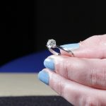 18Carat White Gold 0.70ct Diamond Solitaire Ring (Size I) 5.5mm Head - Image 8