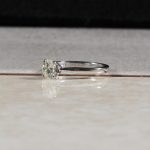 18Carat White Gold 0.70ct Diamond Solitaire Ring (Size I) 5.5mm Head - Image 14