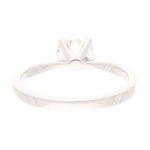 18Carat White Gold 0.70ct Diamond Solitaire Ring (Size I) 5.5mm Head - Image 5