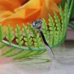 18Carat White Gold 0.70ct Diamond Solitaire Ring (Size I) 5.5mm Head - Image 9