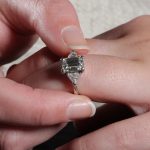 18Carat White Gold 2.01ct Diamond Solitaire w/ 1.50ct Accents Ring (Size J 1/2) 6x8mm Head - Image 15