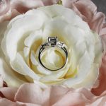 18Carat White Gold 2.01ct Diamond Solitaire w/ 1.50ct Accents Ring (Size J 1/2) 6x8mm Head - Image 10