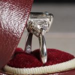 18Carat White Gold 2.01ct Diamond Solitaire w/ 1.50ct Accents Ring (Size J 1/2) 6x8mm Head - Image 14