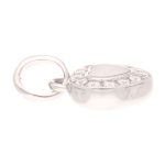 Chopard Geneve 18Carat White Gold Happy Hearts 0.29ct Diamond Pendant (10.5x9.5mm) - With Cert - Image 3