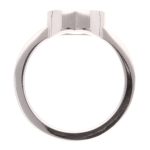 Chopard Geneve 18Carat White Gold Happy Hearts 0.74ct Diamond Ring (Size L 1/2) 9.5mm Widest - With Cert - Image 4