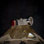 Chopard Geneve 18Carat White Gold Happy Hearts 0.74ct Diamond Ring (Size L 1/2) 9.5mm Widest - With Cert - Image 10