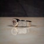 Chopard Geneve 18Carat White Gold Happy Hearts 0.74ct Diamond Ring (Size L 1/2) 9.5mm Widest - With Cert - Image 14
