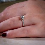18Carat White Gold 0.75ct Diamond Solitaire w/ 0.30ct Accents Ring (Size L) 5x5mm Head - Image 8