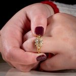 Vintage 18Carat Yellow Gold 0.70ct Diamond Cluster Ring (Size P) 9.5mm Widest - Image 13