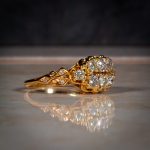 Vintage 18Carat Yellow Gold 0.70ct Diamond Cluster Ring (Size P) 9.5mm Widest - Image 9