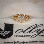 Vintage 18Carat Yellow Gold 0.70ct Diamond Cluster Ring (Size P) 9.5mm Widest - Image 12