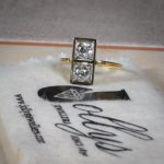 18Carat Yellow Gold 1.54ct Diamond Two-Stone Ring (Size R) 2x16mm - Image 14