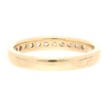 18Carat Yellow Gold 0.50ct Princess Cut Eternity Ring (Size L 1/2) 3mm Wide - Image 5