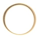 18Carat Yellow Gold 0.50ct Princess Cut Eternity Ring (Size L 1/2) 3mm Wide - Image 4