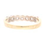 18Carat Yellow Gold 1.00ct Diamond Eternity Ring (Size Q) 4mm Wide - Image 5