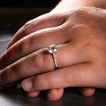 18Carat White Gold 1.50ct Diamond Solitaire w/ 0.20ct Accents Ring (Size M) 7mm Head - Image 6