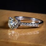 18Carat White Gold 1.50ct Diamond Solitaire w/ 0.20ct Accents Ring (Size M) 7mm Head - Image 13