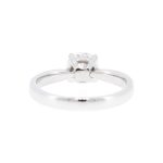950 Platinum 1.00ct Diamond Solitaire Ring (Size L 1/2) 6.5mm Head - Image 5