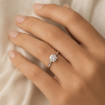 950 Platinum 1.00ct Diamond Solitaire Ring (Size L 1/2) 6.5mm Head - Image 6