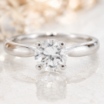 950 Platinum 1.00ct Diamond Solitaire Ring (Size L 1/2) 6.5mm Head - Image 9