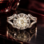 Antique 18Carat White Gold 1.00ct Old Cut Diamond Solitaire Ring (Size L) 6.5x6mm Head - Image 7