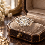 Antique 18Carat White Gold 1.00ct Old Cut Diamond Solitaire Ring (Size L) 6.5x6mm Head - Image 8